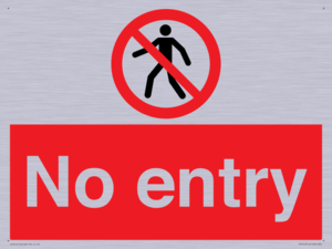 No entry